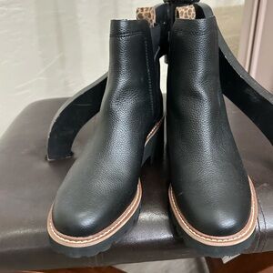 Dolce Vita Black Ankle Boots